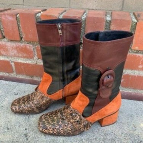 COACH 1941 runway Signature Buckle Bootie Size 7.5 - Picture 3 of 8